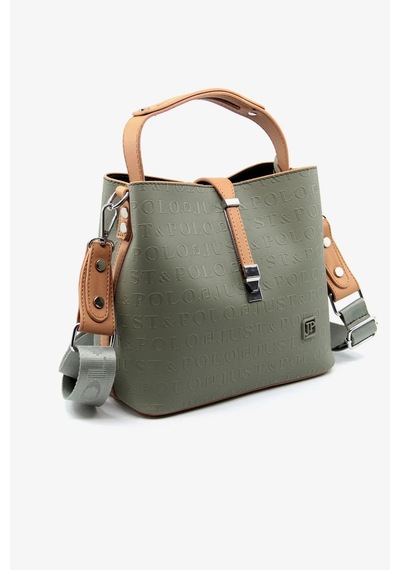 Just Polo Kadın El Ve Omuz Çantası 6011mh Yeşil Taba 23888506