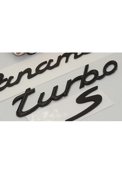 Porsche Panamera Turbo S Bagaj 3M 3D Abs Yazı Logo Amblem Seti (549217643)