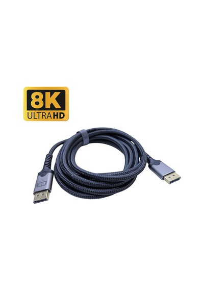 3 Metre 8k Displayport Kablo