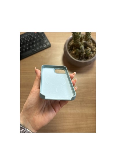 İphone 13 Animasyonlu Stylus Silikon Kılıf Siyah