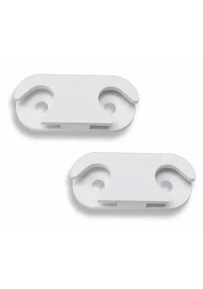 Ikea Hemnes Parça 110364 İle Uyumlu Ayakkabı Dolabı Menteşe Yedek Parçası 4 Adet Beyaz