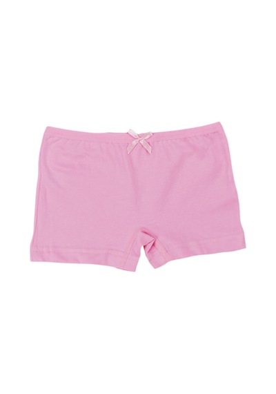 Mintev Pembe Likralı Kız Çocuk Boxer 344-11 12 Adet