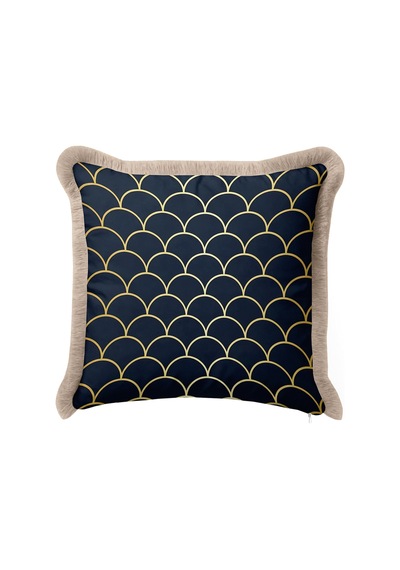 Art Deco Geometrik Desenli Saçaklı Yastık Kılıfı-deniz Kabuğu Lacivert Krem Püsküllü Kırlent Kılıfı Kadim Düş Nektar Art Deco Geometrik Desenli Saçaklı Yastık Kılıfı-deniz Kabuğu Lacivert Krem Püsküllü Kırlent Kılıfı Kadim Düş Nektar