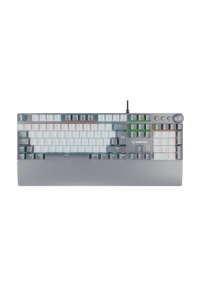 Rampage KB-R28 Blade Plus Gökkuşağı Aydınlatmalı Tam Türkçe Red Switch Mekanik Kablolu Gaming Klavye