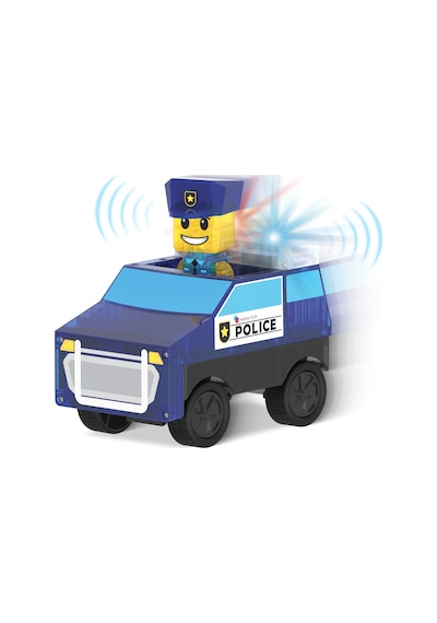 Magna-tıles - Police Station - 35 Parça