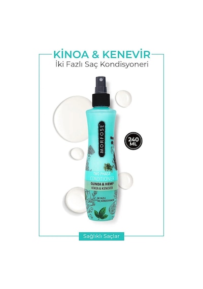 Northcity Çift Fazlı Kinoa & Kenevir Kondisyoner Fön Suyu 240 Ml - Mrfs