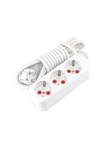 Eko Grup 3'lü 5 Metre 16a 250v Topraklı Grup Pri Z