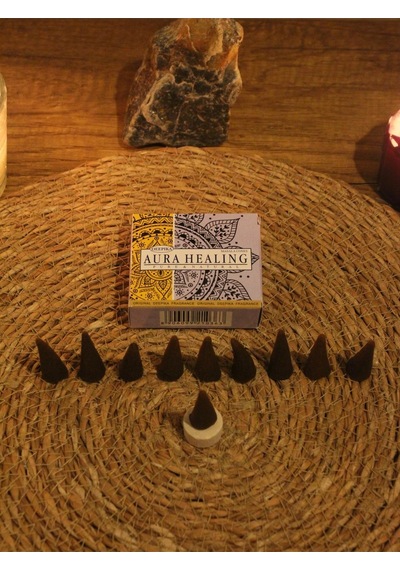 Aura Healing Konik Tütsü Paketi 10 Adet Konik Tütsü İçerir