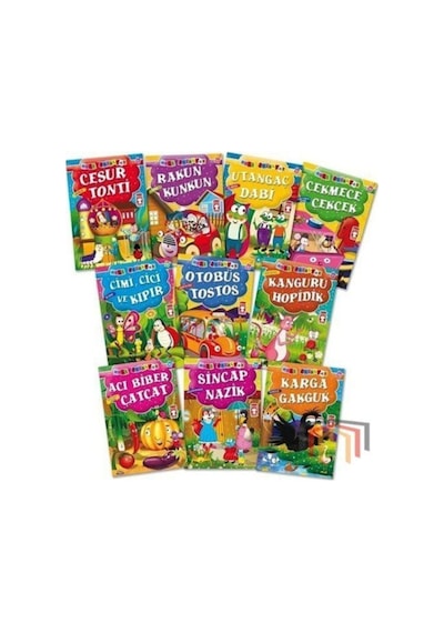 Mini Masallar 2 10 Kitap Takım Müjgan Şeyhi
