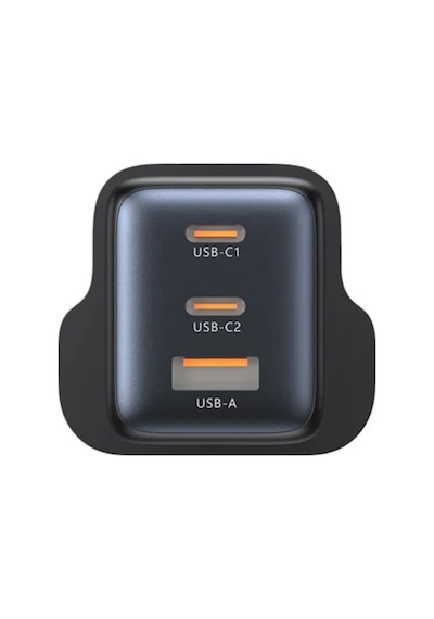 Unitek Zeno 65W 3 Portlu GaN Şarj Cihazı (P1130ABK01-EU)