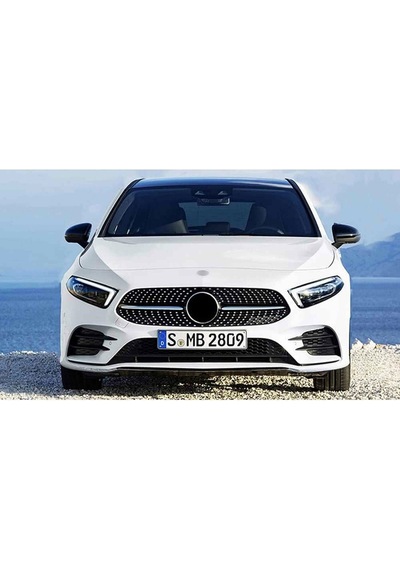 Mercedes W177 Diamond Ön Panjur Izgara Seti Krom-siyah 2018 Sonra