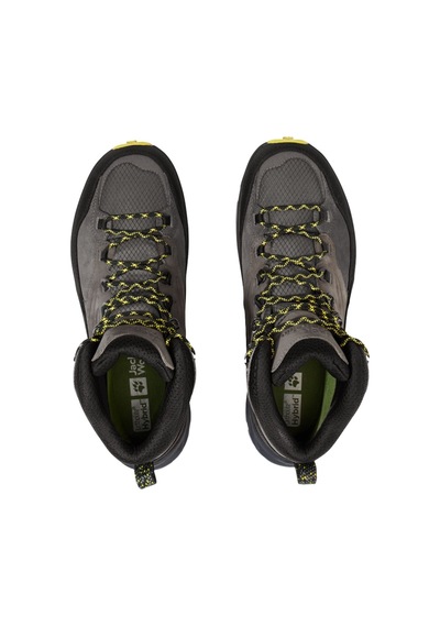 Jack Wolfskın Jack Wolfskin Cyrox Texapore Mid Erkek Turuncu Bot 6945 Çok Renkli