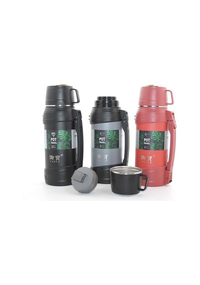 Paslanmaz Çelik Çift Katmanlı Termos 1.6 Lt Renkli