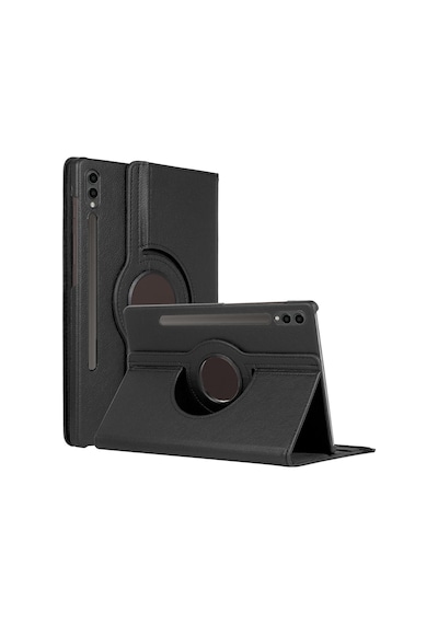 Microsonic Samsung Galaxy Uyumlu  Tab S9 Ultra X910 Kılıf 360 Rotating Stand Deri