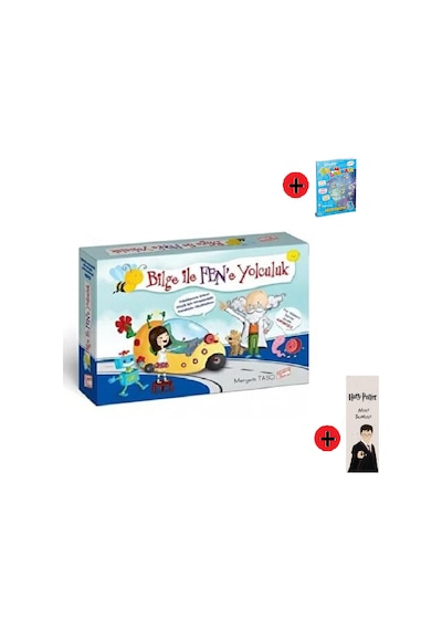 3. Sınıf Hikaye Kitabı Seti Gizemli Bahçe Yayınları Bilge ile Fen'e Yolculuk + 3. Sınıf Test Kitabı + Kişiye Özel İsimli Ayraç
