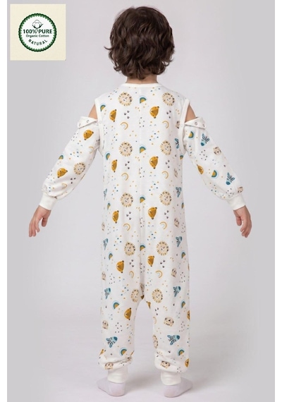 Cantoy Pazen Çıtçıtlı Çıkarılabilir Kollu Bebek Çocuk Uyku Tulumu %100 Pamuk Natural 1.0 Tog Mavi Cantoy Pazen Çıtçıtlı Çıkarılabilir Kollu Bebek Çocuk Uyku Tulumu %100 Pamuk Natural 1.0 Tog Mavi