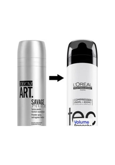 L'Oréal Professionnel Tecni Art Savage Panache Pudralı Hacimlendirici Saç Spreyi 250 ML