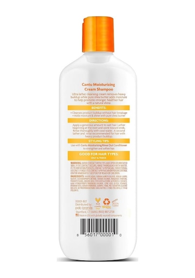 Cantu Shea Yağı Nemlendirici Krem Şampuan 400 ML