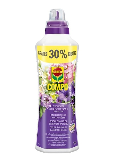 Compo 4367 Balkon Bitkileri Icin Sivi Gubre 1.3 Lt 1.2 KG