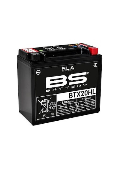 BS BATTERY BTX20HL (SLA) MOTOSİKLET AKÜ