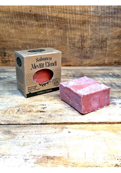 Sabuncu Mevlüt Efendi Saf Zeytinyağlı Doğal Gül Banyo Sabunu 100 G