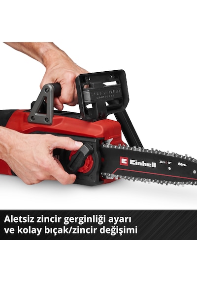 Einhell Expert GE-LC 18/25 Li Bl - Solo Kömürsüz Akülü Ağaç Kesme Makinesi