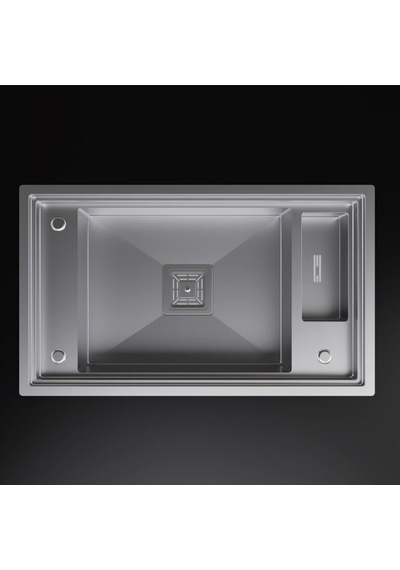Inox 72x47 Tek Göz Paslanmaz Çelik Eviye Renkli