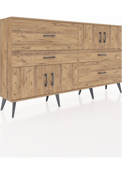 Arges Konsol 2 Raflı 4 Çekmeceli 4 Kapaklı 176x30x99 Çam-çam Atlas Çam/atlas Çam - Atlas Çam Arges Konsol 2 Raflı 4 Çekmeceli 4 Kapaklı 176x30x99 Çam-çam Atlas Çam/atlas Çam - Atlas Çam