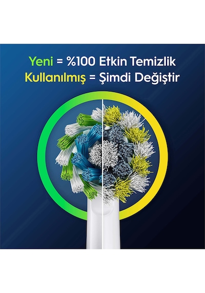 Oral-B Şarjlı Diş Fırçası Yedek Başlığı Cross Action X-Filament 4