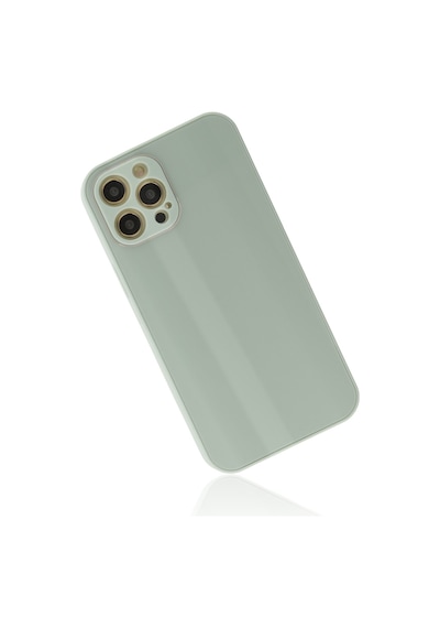 Lvsqvr Newface Apple Uyumlu iPhone 12 Pro Max Kılıf Glass Kapak - Turkuaz