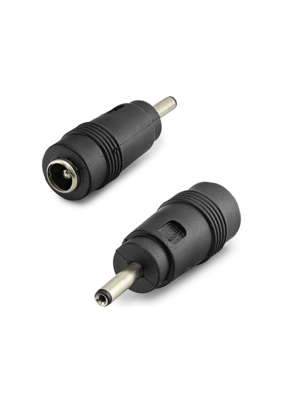 Dc Jack Dönüştürücü 5.5x2.5 Mm Soket 3.0x1.1 Mm Fiş 10 Adetli Paket Siyah Hdx1313
