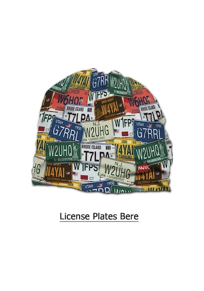 Narr Licence Plate Bere Çok Renkli