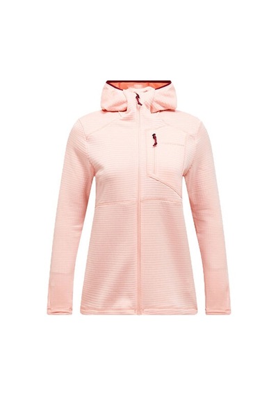 Peak Performance W Traıl Polartec Zıp Hood Kadın Günlük Sweatshirt G80183060t Renkli Çok Renkli