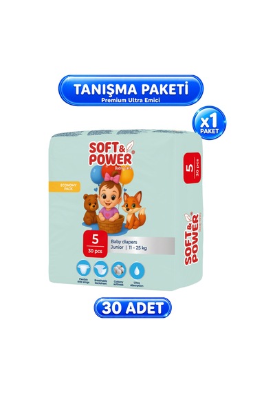 Bebek Bezi No:5 Junior 11-25 Kg 30'lu 5 Numara
