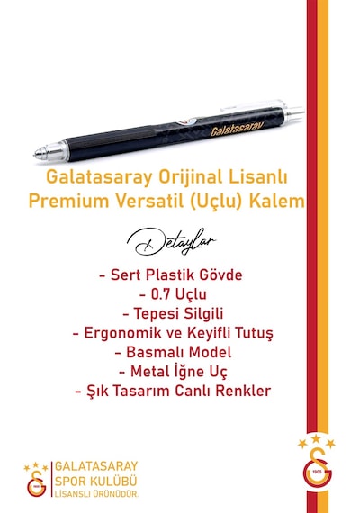 Gsstore Galatasaray Orijinal Lisanslı 24/25 Sarı Kırmızı Parçalı Forma Premium Uçlu Kalem Set Aslan Baskılı Hediyelik Ahşap Kutulu Sarı - Kırmızı Gsstore Galatasaray Orijinal Lisanslı 24/25 Sarı Kırmızı Parçalı Forma Premium Uçlu Kalem Set Aslan Baskılı Hediyelik Ahşap Kutulu Sarı - Kırmızı