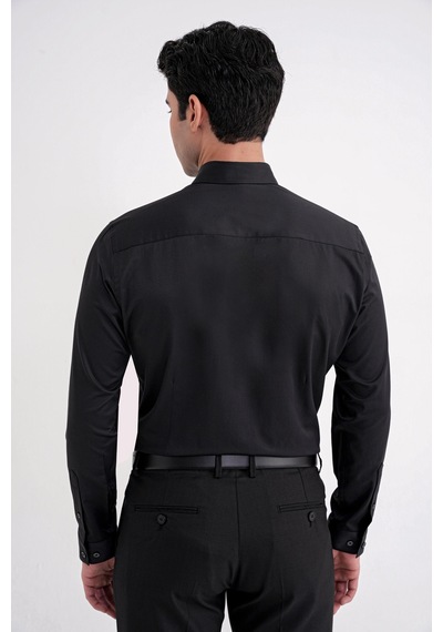 Gk 754 Gömlek Slim Siyah Siyah