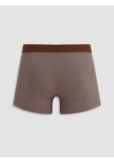 LC Waikiki Lc Waıkıkı Kahverengi Pamuklu Esnek Erkek Boxer 3'lü