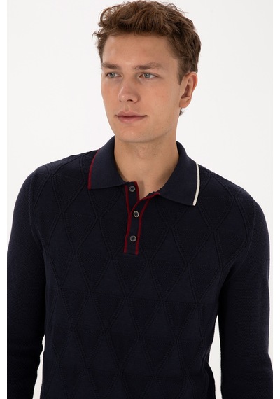U.s. Polo Assn. Erkek Lacivert Kazak /triko 50308307-vr033 Lacivert