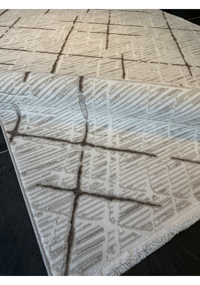 Still Halı Salon, Oturma, Yatak Odası Halısı 150x233 Desen Kodu 77229-070 Bej