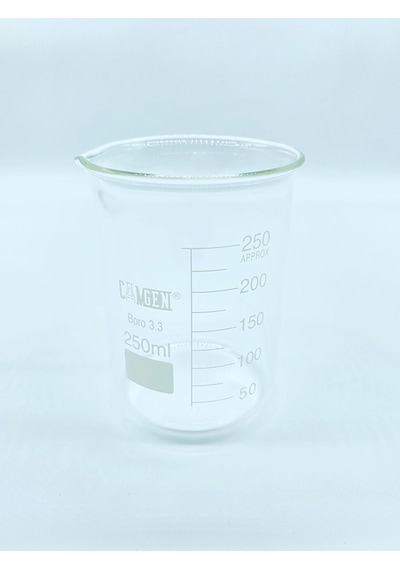 Cam Beher Dereceli Borosilikat 250 ML 1 Adet