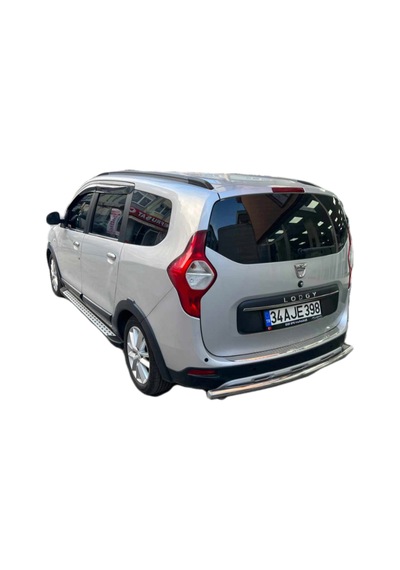 DACIA LODGY KROM ÖN ARKA TAMPON KORUMA AMAZON YAN BASAMAK 3 LÜ SET
