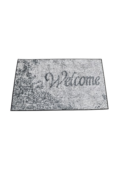 Zehra Abla Halı Yeni Lüks Dekoratif Welcome Paspas Tasarım Digital Baskı Makine Halısı 7149 Çok Renkli