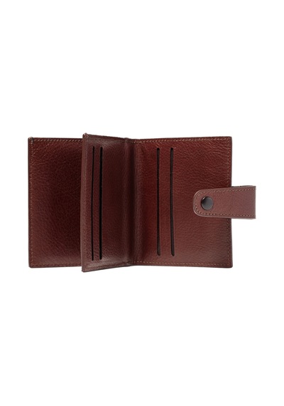 Kahve Cüzdan & Kartlık Unisex 710 Grande Deri Cüzdan Kartlık kahverengi