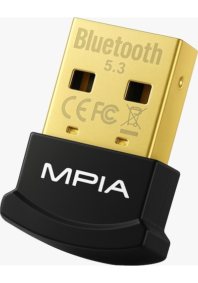 Bluetooth 5.3 Usb Dongle - Kablosuz Adaptör, Pc & Laptop Için Bluetooth Alıcı