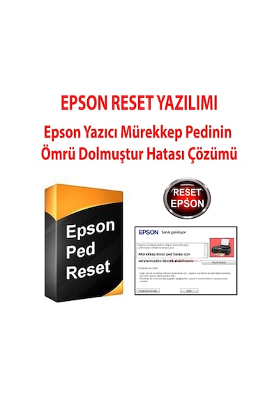 EPSON L350 L355 L360 L365 L380 L382 L386 PAD DOLUM HATASI RESET