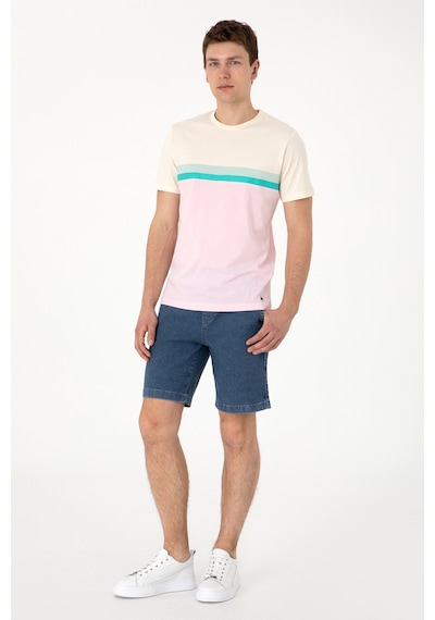 U.s. Polo Assn. Erkek Mavi Şort Jean 50304368-dn0022 Mıd Blue