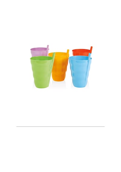 Funny Pipetli Bardak 1 Adet Royaleks-bsf533 124-Pembe