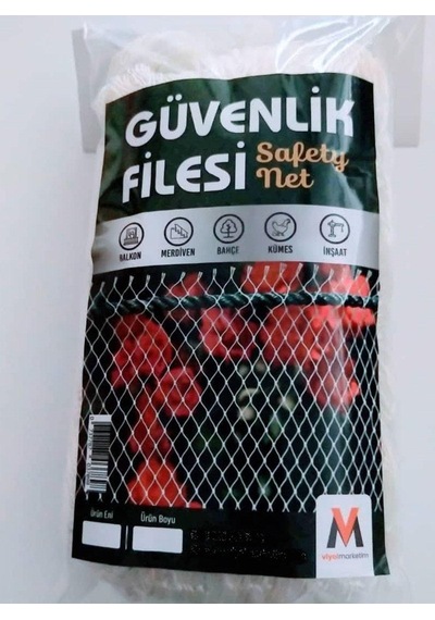 Balkon Filesi 3x8 Metre Kuş Filesi Kedi Filesi Kuş Ağı Kuş Önleme Filesi