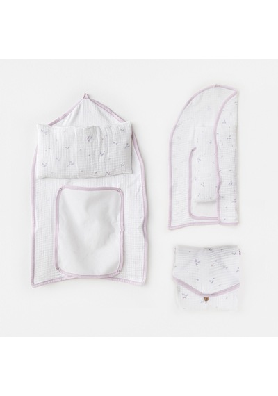 Kız Bebek Alt Açma Changing Mat Magical Butterfly Muslin