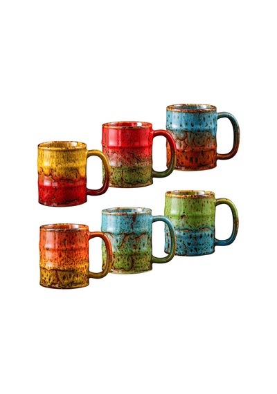 Tr Espresso Bardakları,5oz Espresso Bardak Seti 6 El Yapımı Fırın Sırlı Seramik Espresso Bardakları, Mükemmel S Diğer